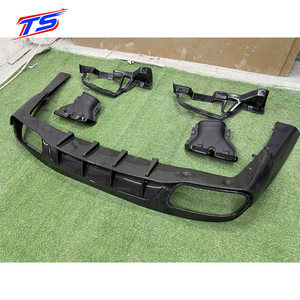 Difusor Trasero de Fibra de Carbono C257 <span class=keywords><strong>CLS</strong></span> con Puntas de Escape para <span class=keywords><strong>Mercedes</strong></span> Benz <span class=keywords><strong>CLS</strong></span> C257 300 350 <span class=keywords><strong>450</strong></span> - Product Image 3