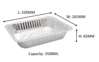 Bacs en aluminium de qualité supérieure avec couvercles, demi-taille 9x13, extra résistants, jetables, pour la cuisson (25 lots)