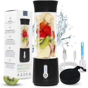 Bouteille mélangeur électrique AIFREE 500ml 17oz bouteille shaker classique parfaite pour les shakes protéinés et pré-entraînement