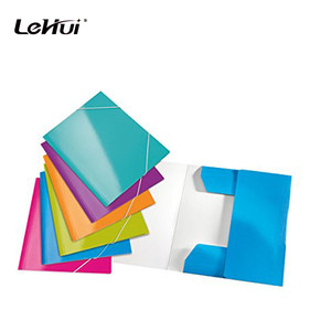 Đầy Màu Sắc Thực Tế Quản Lý Tài Liệu Bóng Nhiều Lớp 3-Flap Thư Mục Với Elastics Cho Nghiên Cứu Và Kinh Doanh - Product Image 2