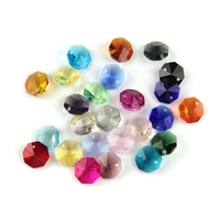 Perles de cristal colorées en vrac, facettées, 6 mm, pour la fabrication de bijoux