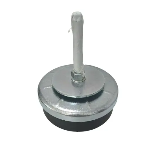 Cojinete de choque de goma horizontal ajustable para punzonadoras, máquinas de corte y máquinas herramienta