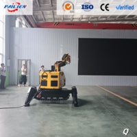 Robot électrique de démolition à télécommande pour l'ingénierie de construction
