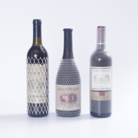 Sac en filet plastique biodégradable pour bouteilles de vin avec service de découpe, caractéristiques de sécurité, matériau LDPE/HDPE/PP