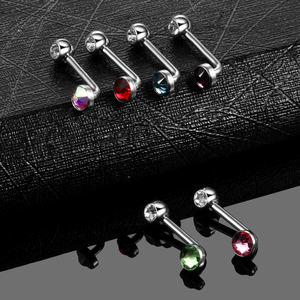 Lingchee Titane Vertical Capuche Piercings Fleur Sexy <span class=keywords><strong>Vagin</strong></span> Génital Piercing VCH Piercings Bijoux - Product Image 6