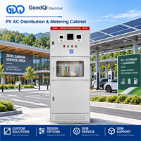 Armoire de commutation basse tension fixe GGD photovoltaïque raccordée au réseau 630A AC380V-480V avec protection contre les surtensions et mesure