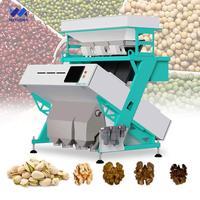 Machine de tri chromatique pour noix, maïs, fruits, sésame, café, cerise, cardamome, noix de cajou, grains de café, couleur ambre
