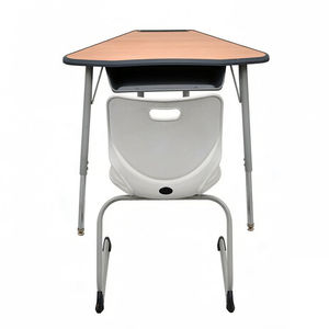 Muebles Modernos Profesionales para Aulas, Conjunto de Mesa y Sillas Colaborativas para Universidad o <span class=keywords><strong>Colegio</strong></span> - Product Image 5