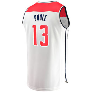 Jersey de baloncesto Washington #13 Poole para hombre, uniforme cosido bordado, edición de ciudad, ropa juvenil de verano de talla grande con logotipos - Product Image 4
