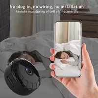Mini caméra sans fil 2025 Vision nocturne Enregistrement vidéo ultra clair pour l'intérieur et l'extérieur, la maison et le commerce