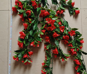 Real Touch Plantes Artificielles Suspendues Extérieur En Plastique Bouquet De Fleurs De <span class=keywords><strong>Lierre</strong></span> Décoration Avec Des Feuilles D'herbe Guirlande Mur Utilisation Extérieure - Product Image 2