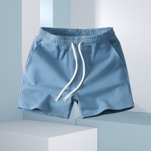 Pantalones Cortos Deportivos de Tres Cuartos para Hombre, Estilo Europeo, Color Personalizado, Algodón Suave, Cordón Ajustable, Secado Rápido, Ropa de Gimnasio, Venta al Por Mayor - Product Image 6