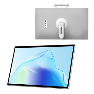 จอภาพ LCD แบบสัมผัสขนาด 27 นิ้ว รุ่นใหม่ หมุนได้ พร้อมแบตเตอรี่ในตัว ระบบ Android TV ช่องต่อ USB สำหรับการศึกษา/โฆษณา - Product Image 1