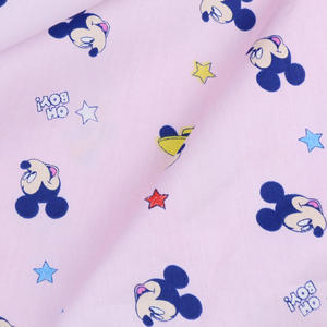 Sábana <span class=keywords><strong>de</strong></span> Diseño <span class=keywords><strong>de</strong></span> <span class=keywords><strong>Mickey</strong></span> <span class=keywords><strong>Mouse</strong></span>, 100% Algodón Peinado, Orgánica, Estampada, Tejido Twill, Ecológica, Suave y Cómoda, Funda para Pañales - Product Image 4