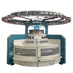Machine à tricoter circulaire double jersey informatisée King Knit haute puissance 3700W, automatique, calibre 16-38G, fabricant taïwanais - Product Image 1