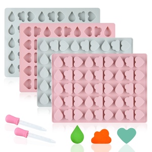 Moldes <span class=keywords><strong>de</strong></span> corazón <span class=keywords><strong>3d</strong></span> para manualidades, forma <span class=keywords><strong>de</strong></span> nube para hornear, gelatina, chocolate, cubo <span class=keywords><strong>de</strong></span> hielo, herramientas <span class=keywords><strong>de</strong></span> decoración - Product Image 1