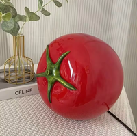 Nouvelle Arrivée Lampe Tomate Décorative d'Intérieur, Lampe de Lecture pour Chambre, Décoration Maison, Lampe de Chevet Moderne en Cristal