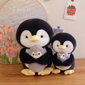 Jouets en peluche personnalisés pour parents et enfants, série <span class=keywords><strong>cochon</strong></span>, <span class=keywords><strong>papa</strong></span> embrasse le petit <span class=keywords><strong>cochon</strong></span>, peluche super douce, anti-stress, anniversaire, vente directe d'usine - Product Image 3