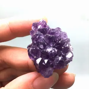 DIY Cheap Factory Price 50g amethyst cluster healing crystals set