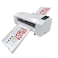 Cortador de cartón de papel Digital con pantalla táctil, máquina troqueladora, cortador de etiquetas adhesivas, plotter