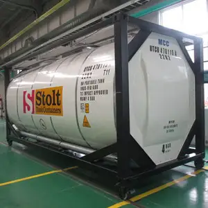 20ft ISO Tank Container For Container Cryogenic Liquid Oxygen Nitrogen Argon LPG LNG LCO2 Ethylene