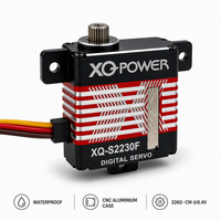 Moteur servo cyclique sans noyau en métal 32KG XQ-S2230F 0.09s numérique 8.4V étanche pour hélicoptère RC et robot XQ-POWER