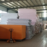 Panneau acoustique en fibre de polyester anti-poussière à haute densité Panneaux muraux acoustiques de plafond insonorisants en feutre