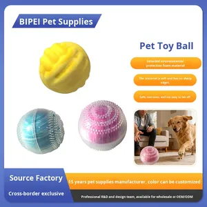 Jouet pour chien en mousse TPR+EVA, balle interactive pour apporter et ramener, résistante aux morsures, pour nettoyer les dents - Product Image 5