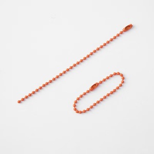 Aangepaste Lengte Metalen Bal Kralen Ketting Met Connector Voor Dog Tag Sieraden Sleutel Ambacht Diy - Product Image 6