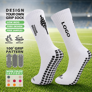 Calzini <span class=keywords><strong>da</strong></span> <span class=keywords><strong>Calcio</strong></span> Unisex di Alta Qualità con Grip Personalizzato, Calzini Sportivi <span class=keywords><strong>da</strong></span> <span class=keywords><strong>Calcio</strong></span> con Logo per Adulti, Calzini <span class=keywords><strong>da</strong></span> Corsa e <span class=keywords><strong>Calcio</strong></span> - Product Image 1