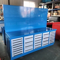 Chariot à main en acier lourd en gros d'usine pour l'établi de garage et l'armoire à outils d'atelier pour le stockage d'outils