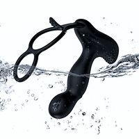 Masseurs de prostate masculins en silicone télécommandés pour hommes masturbation 7 modes de vibration Plug anal vibrateur Sex Toys pour hommes