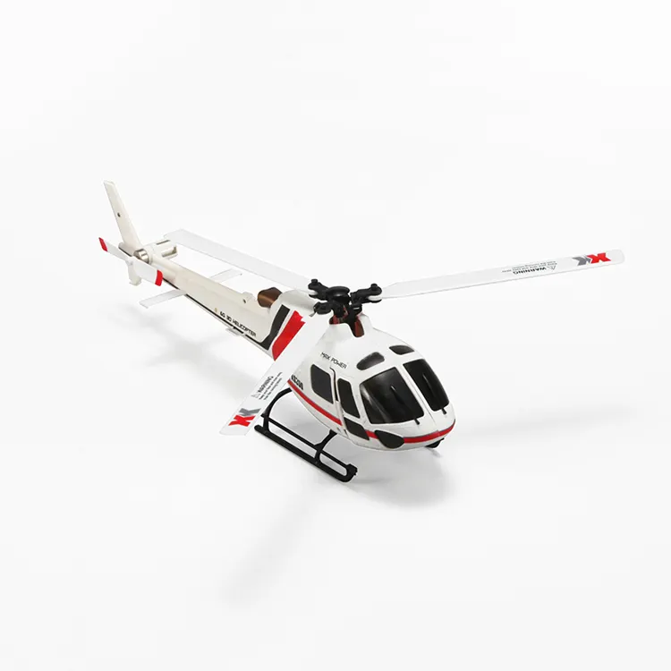 2023 nouveau WLtoys XK K123 RC hélicoptère 2.4 GHz 6CH fontaine haute vitesse radiocommande hélicoptère jouets 3D modèle avion pour les enfants