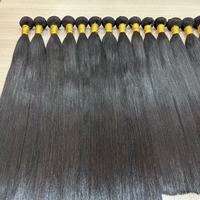Mèches de cheveux indiens de couleur naturelle, cheveux bruts non transformés à cuticule alignée, vendeurs de cheveux en gros et vierges
