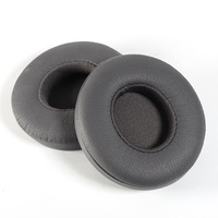 Coussinets d'oreille en cuir protéiné de qualité supérieure pour écouteurs sans fil Beats Solo 2/3, coussinets d'oreille confortables, coussinets en éponge douce