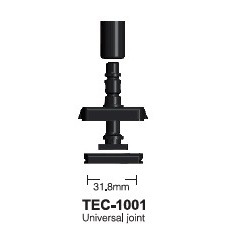 Junta Universal Master TEC de 31.8mm para Control de Dirección, Pieza 1001 - Product Image 2