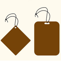 Diffuseur de parfum pour voiture en papier de coton tendance avec un parfum longue durée Évaporation naturelle et aromathérapie suspendue