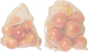 Imple-bolsas ecológicas de malla de algodón, lavables y reutilizables para verduras y frutas - Product Image 6