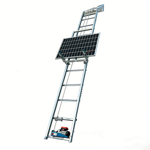 Elevador Vertical Eléctrico de Acero de Alta Capacidad para Paneles Solares, Elevador de Materiales para Obras de Construcción - Product Image 3