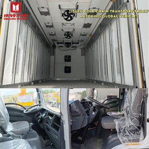 Congélateur végétal portatif d'entreposage au froid de chambre froide d'ISUZU et mobile de remorques de réfrigérateur - Product Image 4