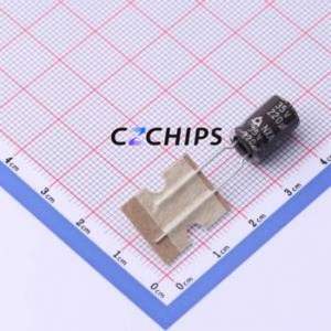 NXA35V220M8 * 11.5ตัวเก็บประจุอลูมิเนียมอิเล็กโทรไลติกผ่านรู5.0TP, D8xL11.5mm 220uF 20% 35V 640mA-100kHz - Product Image 1