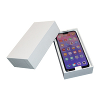 Boîtes de Téléphone Vides Personnalisées OEM en Carton pour Emballage de Téléphones Portables Usagés (Reconditionnés) pour iPhone