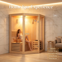 Salle de sauna intelligente personnalisée avec finition en bois de luxe et technologie de chauffage innovante pour les projets modernes de style de vie bien-être