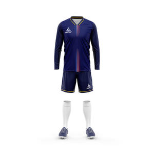 Op maat gemaakt sublimatiedruk voetbaltenue met lange mouwen - Product Image 1