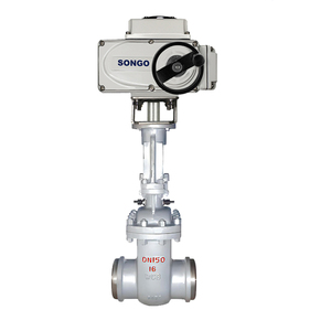 Vanne à soufflet multi-tours en acier au carbone de 4 pouces, 20Mpa 25Mpa 32Mpa Classe 1500 380V EG09 - Product Image 5