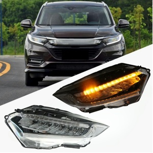 HR-V <span class=keywords><strong>HRV</strong></span> Vezel 2019-2022 mise à niveau des phares LED vers un <span class=keywords><strong>nouveau</strong></span> style DRL modifié phare avant clignotant pour <span class=keywords><strong>Honda</strong></span> - Product Image 1