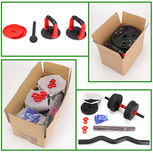 Nhà máy PINJIAN cung cấp tạ tập thể hình có thể điều chỉnh 20K/24KG, tạ kettlebell, bộ tạ tay 40Kg làm bằng xi măng - Product Image 3