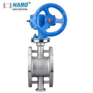 Van bướm mặt bích kiểu ngồi cứng, đạt chứng nhận API 609 & ANSI - Cổng đầy đủ, áp suất cao (PN16/Class150) - Product Image 4