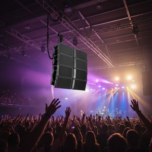 Altavoz de sistema de línea de tres vías doble de 12 pulgadas para escenario grande, audio profesional, pasivo para exteriores, neodimio, 2200W, 8 ohmios, ruso de alta gama - Product Image 2