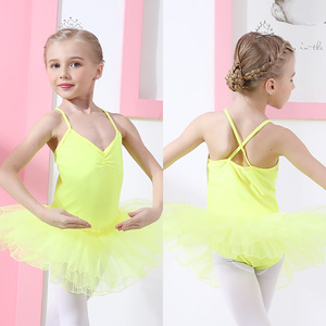 Vestito da ballo blu economico per bambine, tutù da <span class=keywords><strong>ballerina</strong></span> per performance e spettacoli teatrali - Product Image 3